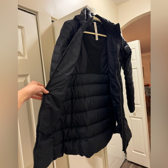 lululemon navy parka puffer jacket - Picture 2 of 9